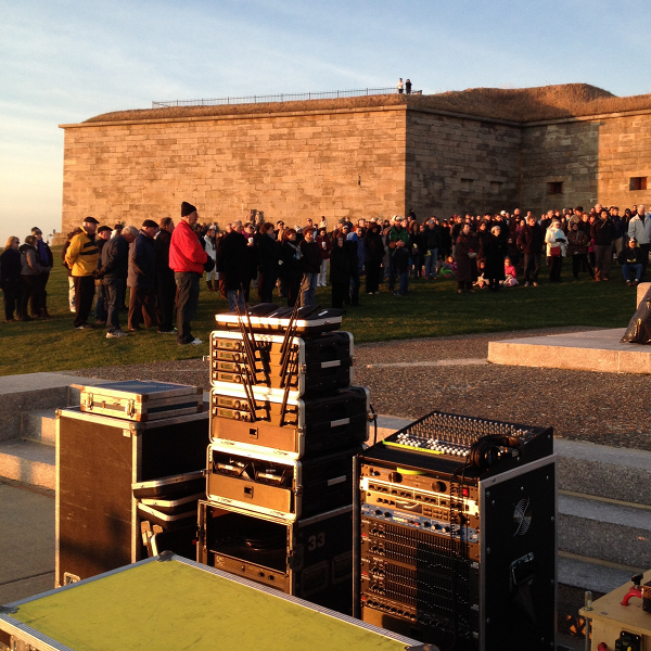 Solar-powered event